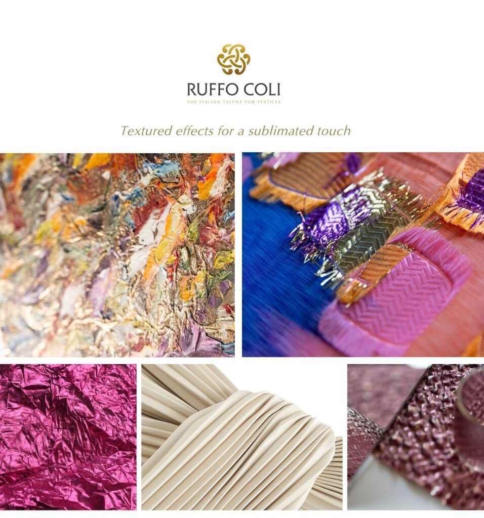 texture; textured; ruffo Coli; Ruffo Coli tessuti; textiles; yarns; passion for yarns