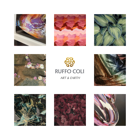 Between art and nature; autumn palette; ruffo coli fabrics; 