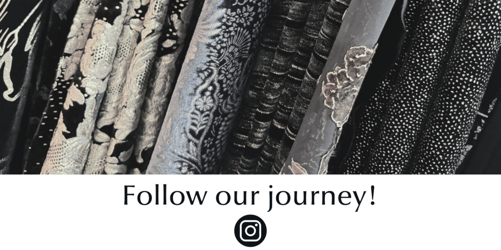 Ruffo Coli Textiles Instagram Profile, follow our journey on Instagram and social media to stay update